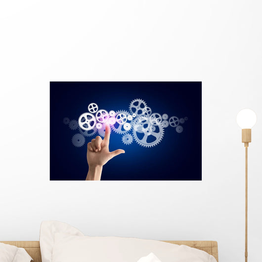 Working Mechanism Wall Decal