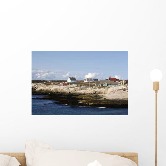 Peggy's Cove Town Wall Decal