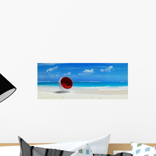 Tropical Red Bulle Wall Decal