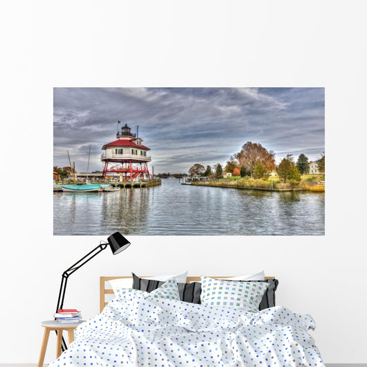 Drum Point Lighthouse Maryland Wall Decal