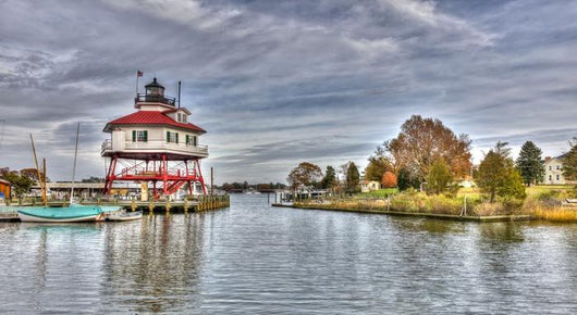 Drum Point Lighthouse Maryland Wall Decal