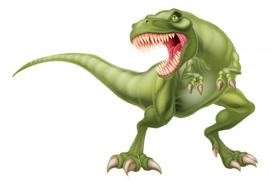 T Rex Dinosaur Illustration Wall Decal