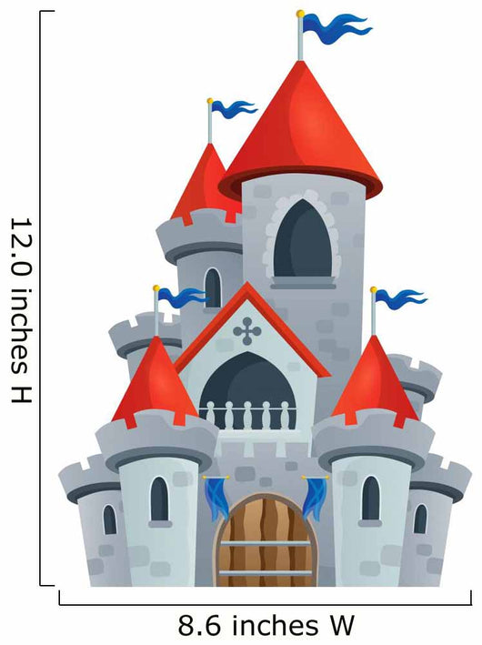 Fairy Tale Castle Wall Decal