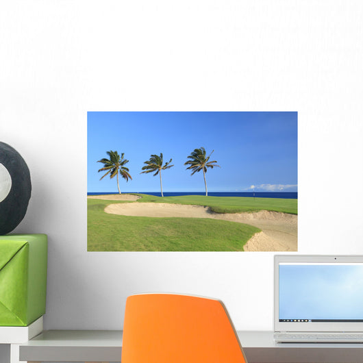 Hawaii Golf Course Kona Wall Decal