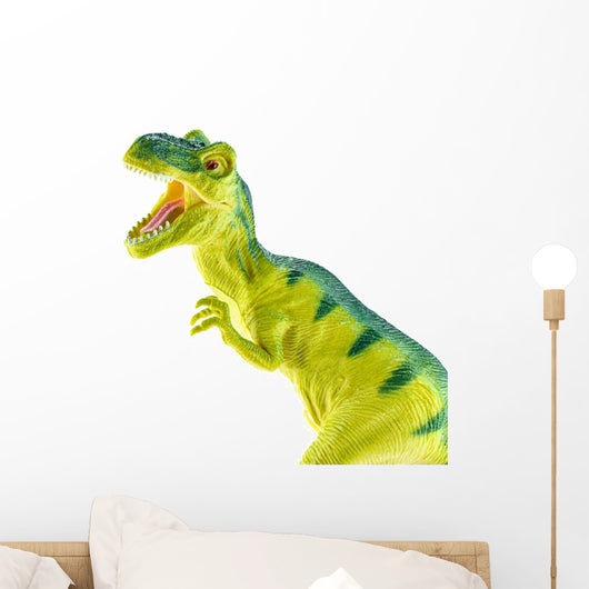 Tyrannosaurus Rex Plastic Toy Wall Decal
