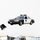 Police Car Wall Decal