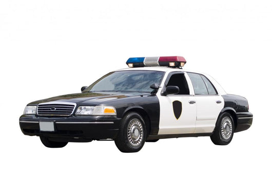 Police Car Wall Decal