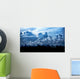 Dark Blue Storm Clouds Wall Decal