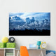 Dark Blue Storm Clouds Wall Decal