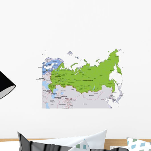 Russia Fertigeps Wall Decal