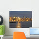 Hudson River Sunset Wall Decal