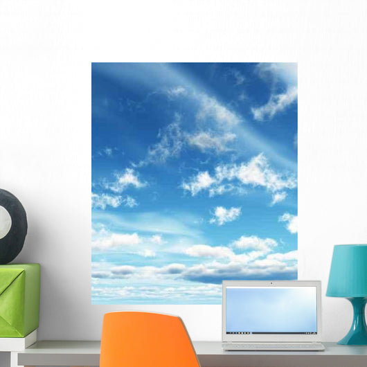 Beautiful Cloudscape Wall Decal