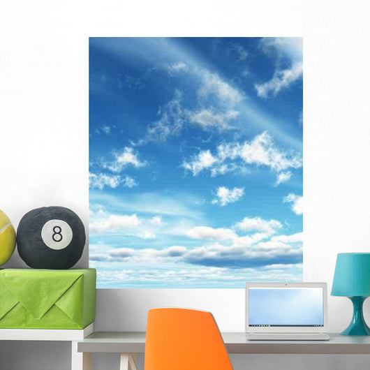Beautiful Cloudscape Wall Decal