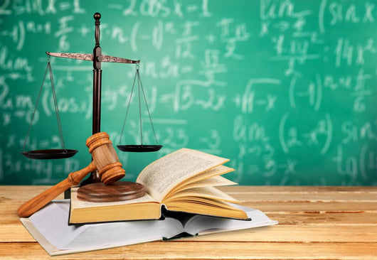 Law Justice Book Wall Decal