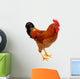Red Rooster Wall Decal