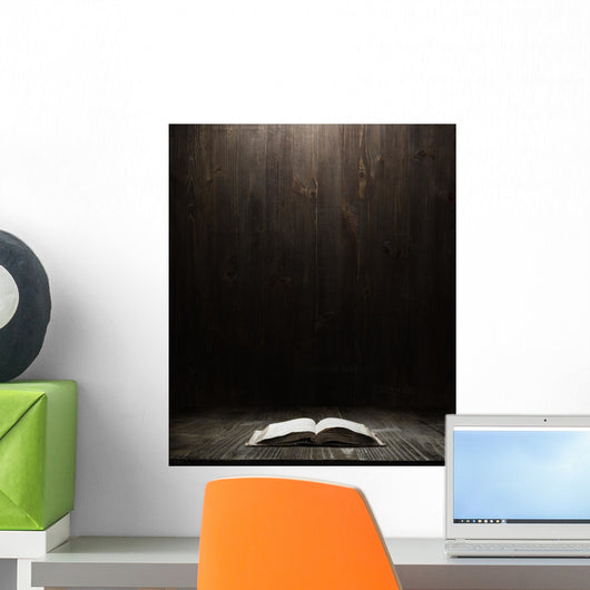 Dark Wooden Texture Wood Wall Decal