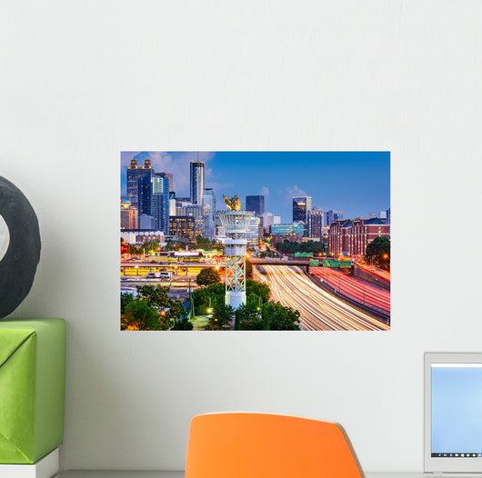 Atlanta Georgia Cityscape Wall Decal