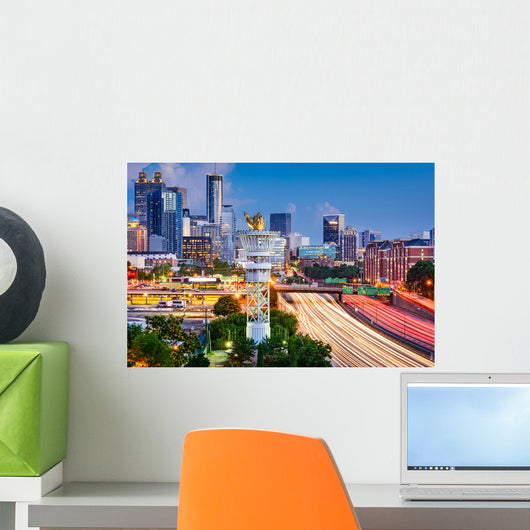 Atlanta Georgia Cityscape Wall Decal