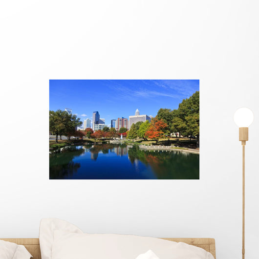 Charlotte Skyline from Marshall Wall Decal