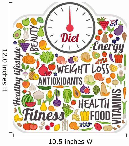 Weight Loss and Healthy Wall Decal