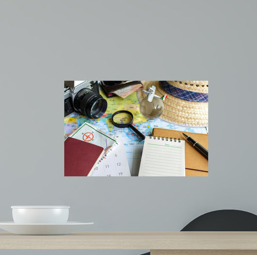 Diary and Calendar with Wall Decal