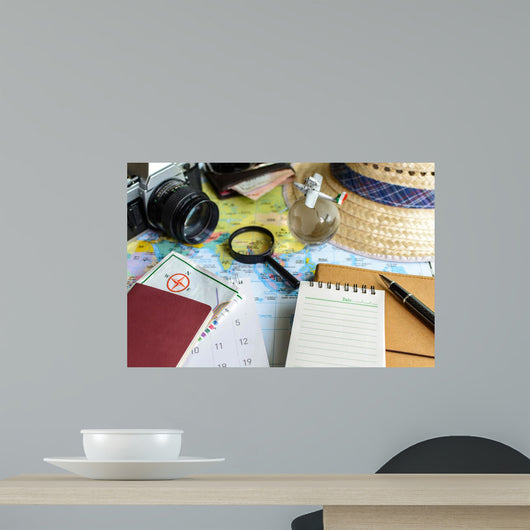 Diary and Calendar with Wall Decal