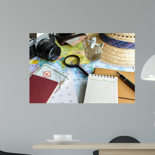 Diary and Calendar with Wall Decal