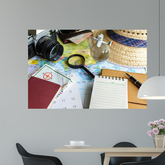 Diary and Calendar with Wall Decal