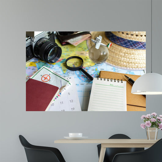 Diary and Calendar with Wall Decal