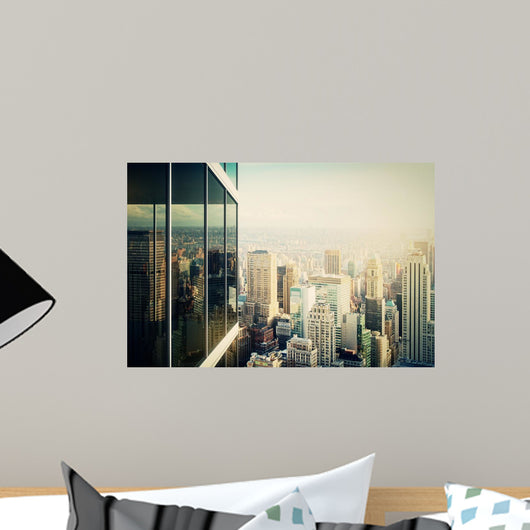 Modern Office Building Wall Decal
