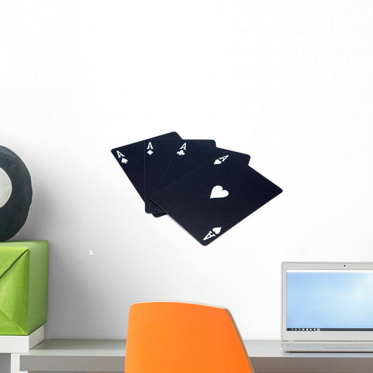 Poker and Games Chance Wall Decal