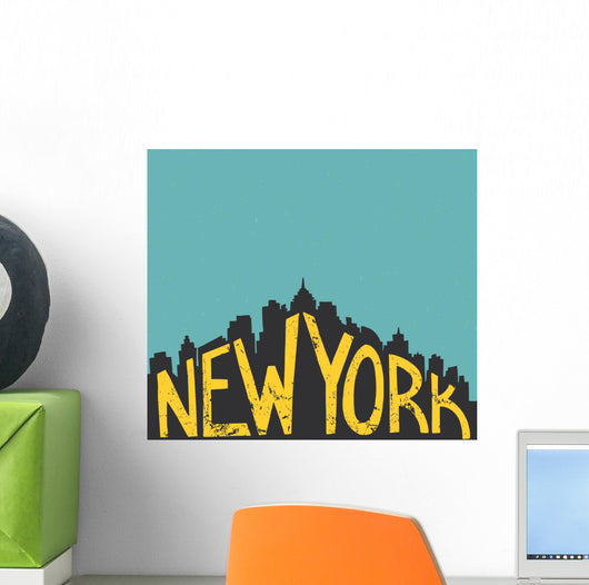 Typography Wall Decal