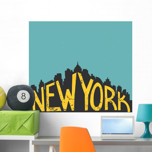Typography Wall Decal