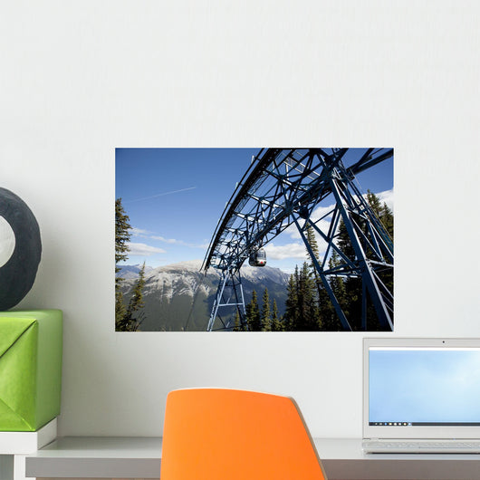Cable Car Ride to Wall Decal