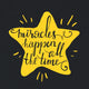 Hand Drawn Typography Poster Wall Decal