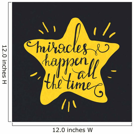 Hand Drawn Typography Poster Wall Decal