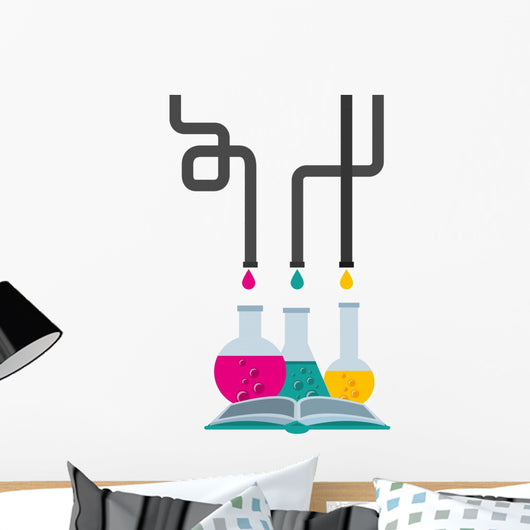 laboratory concept Wall Decal
