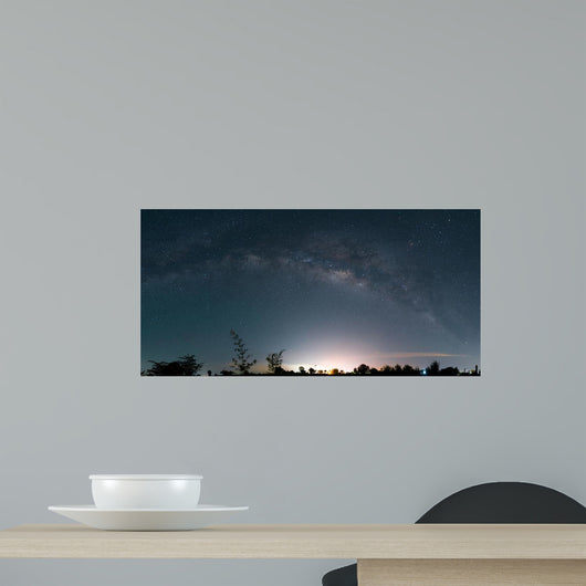 Milky Way Thailand Panorama Wall Decal