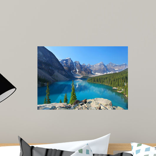 Moraine Lake Canadian Rockies Wall Decal