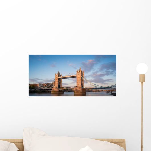 Tower Bridge Thames Sunset Wall Decal