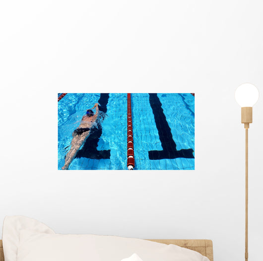 Nuotatrice Piscina Wall Decal