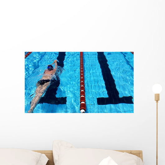 Nuotatrice Piscina Wall Decal