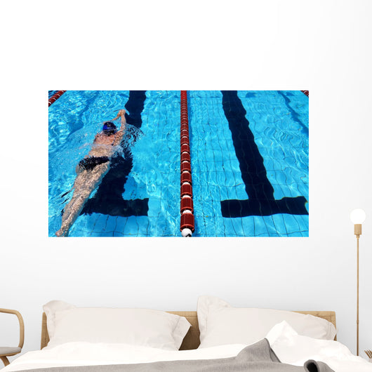 Nuotatrice Piscina Wall Decal