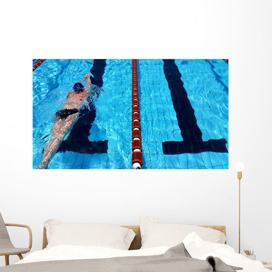 Nuotatrice Piscina Wall Decal