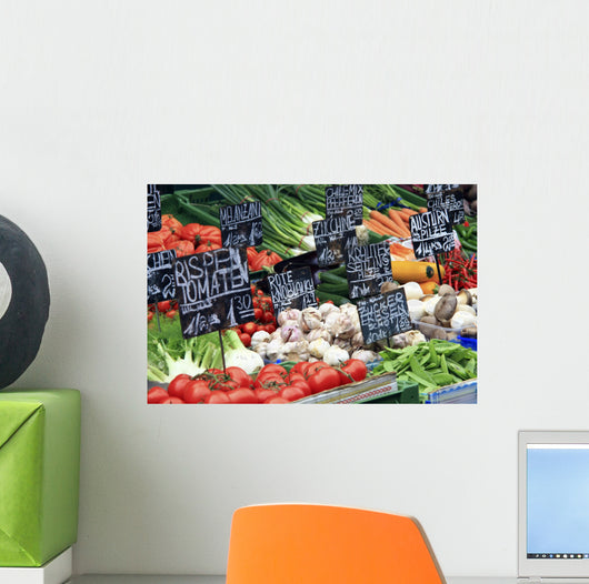 Fresh Vegetables Wall Decal