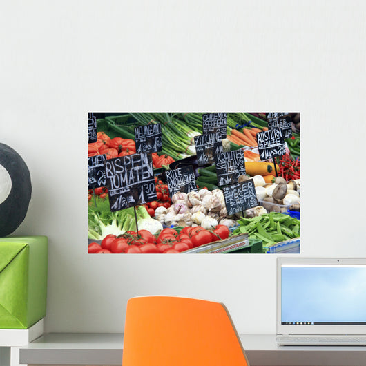Fresh Vegetables Wall Decal