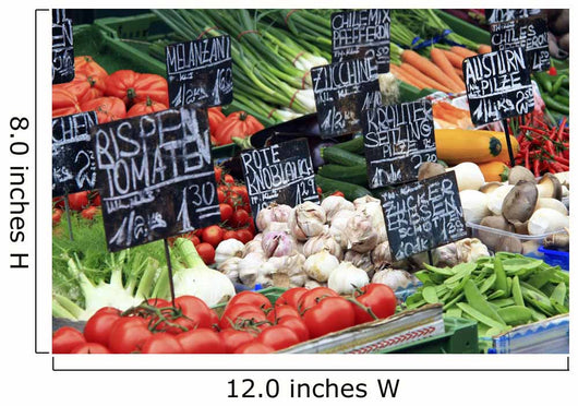 Fresh Vegetables Wall Decal