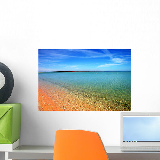 Monkey Mia Beach Western Wall Decal