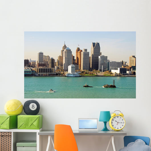 Detroit Michigan Wall Decal
