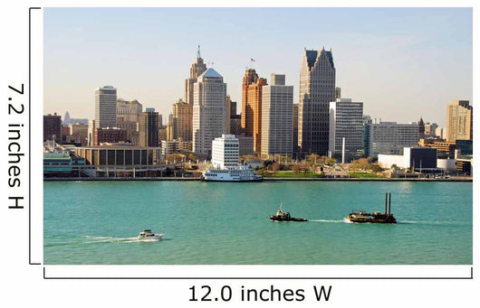 Detroit Michigan Wall Decal